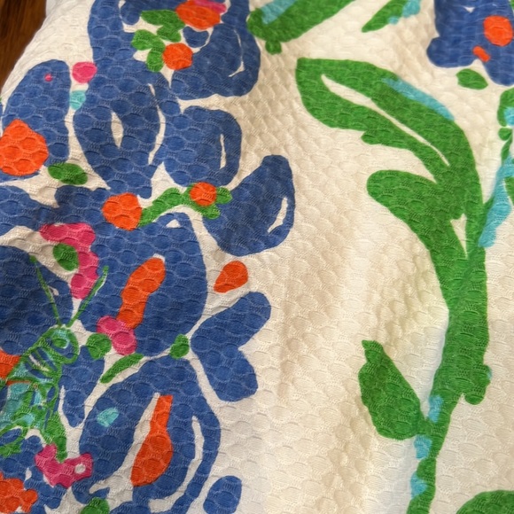 Lilly Pulitzer Jarvey Skort Honeycomb Pique Fresh Cut Blue Bonnet size 10 - Picture 3 of 8